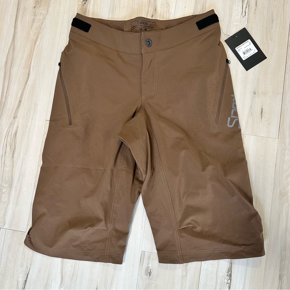 New! Women’s Brown SOMBRIO Valor Mtb Shorts Sz Medium Milk Chocolate